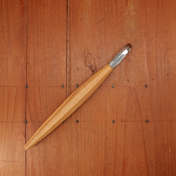 Wood Tools Right Handed Compound Curve Spoon Knife with Handle