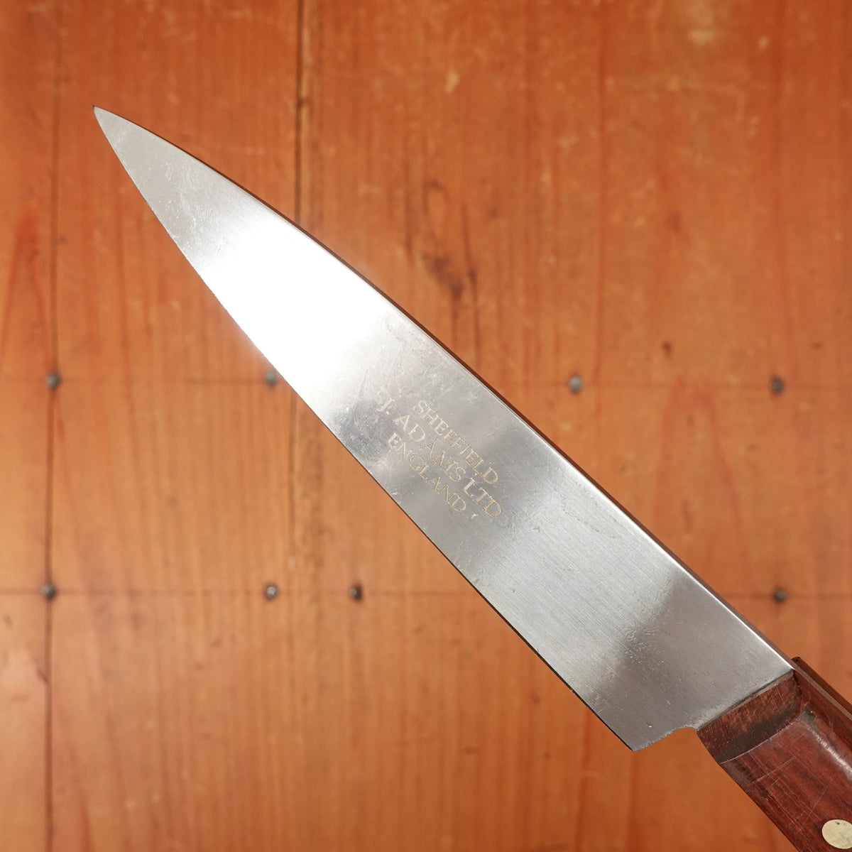 J Adams 4" Paring Knife Carbon Steel Palisander / Brass