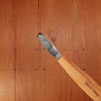 Wood Tools Right Handed Compound Curve Spoon Knife with Handle