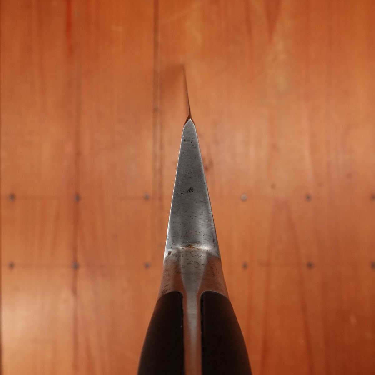 Unmarked 10.5" Ideal Pattern Chef Knife Carbon Steel France 1950s-60s