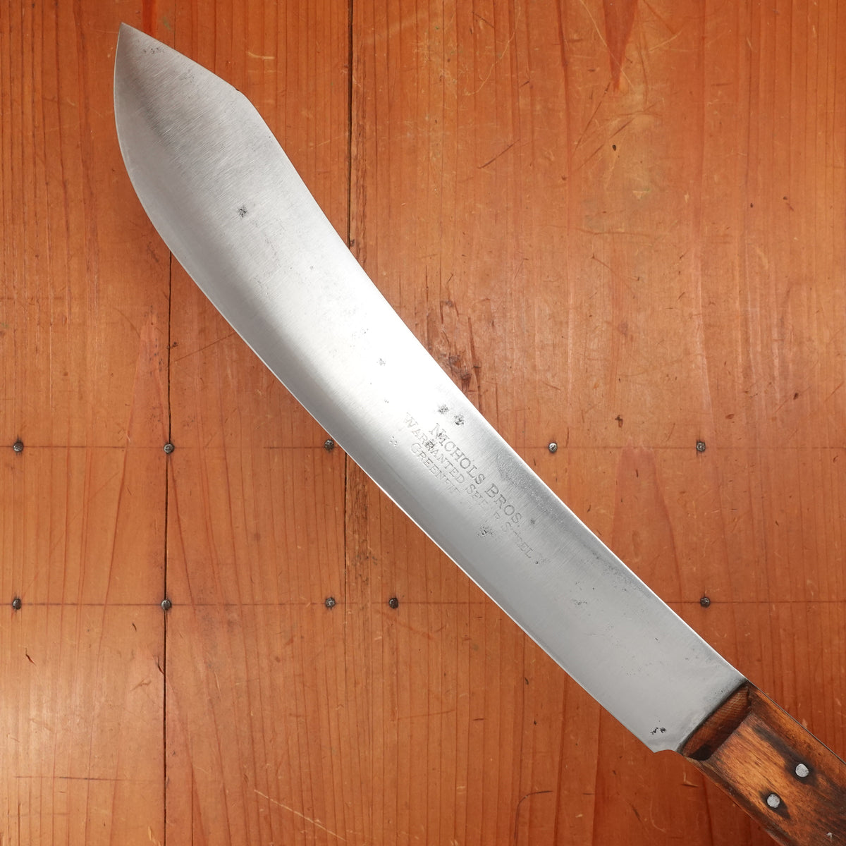 Nichols Bros. 10" Bullnose Scimitar Shear Steel Late 19th early 20th C