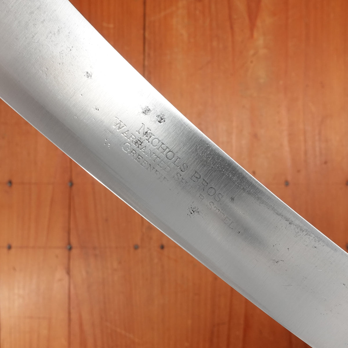 Nichols Bros. 10" Bullnose Scimitar Shear Steel Late 19th early 20th C