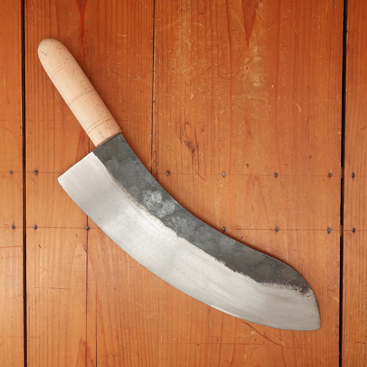 Zirh Turkish Mincing Knife 300mm Carbon Hardwood Handle