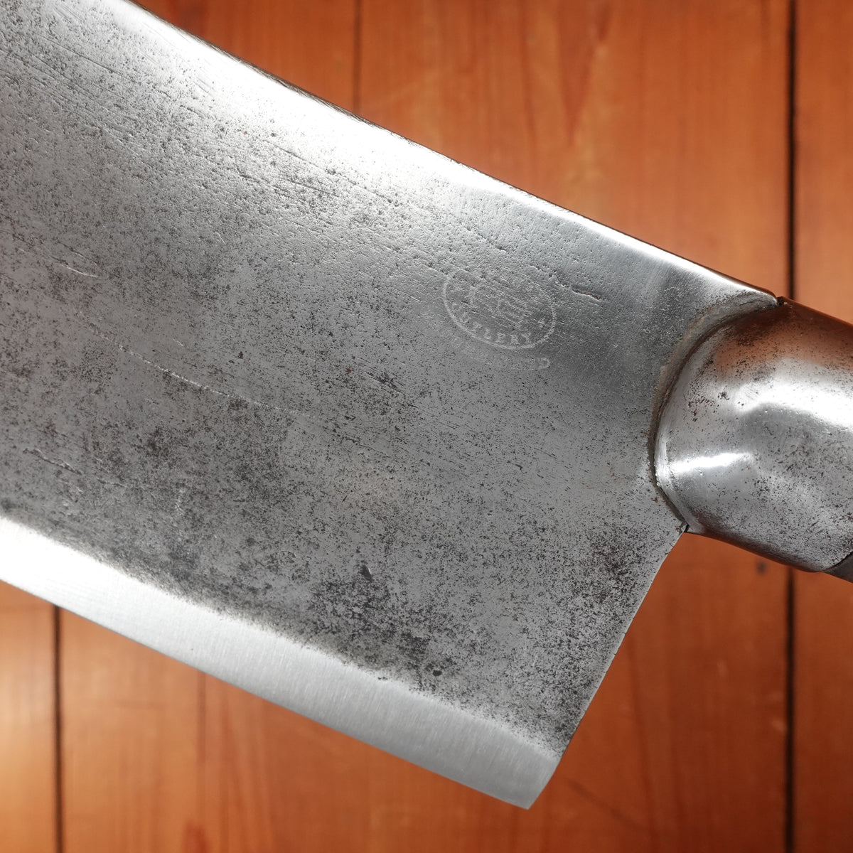 Gloekler 10" Cleaver Pittsburgh Laminated Steel & Iron USA ~1880s-1920