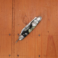Vintage Utica Featherweight 3 3/8" Girl Scouts Knife M311 Spiral Punch VGC 1942-45