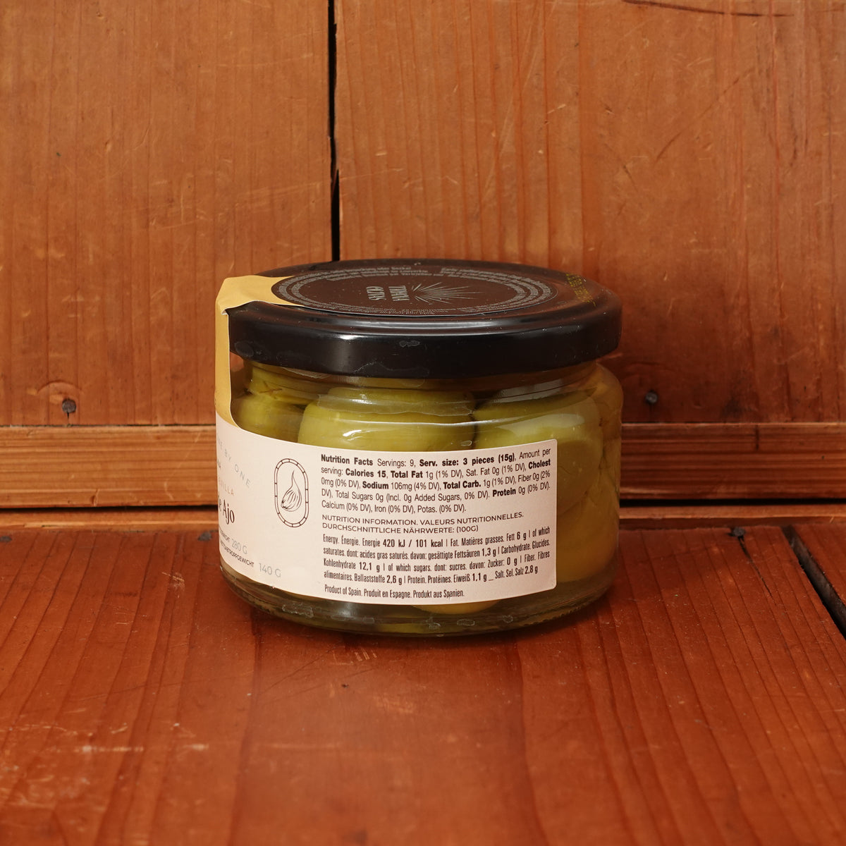 Don Gastronom Rellena de Ajo Garlic Stuffed Olives - 280g