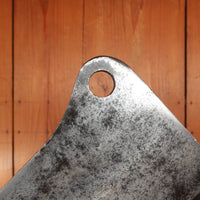 Ajax 7.75" Cleaver Carbon Steel Turned Handle 1880s-1920s