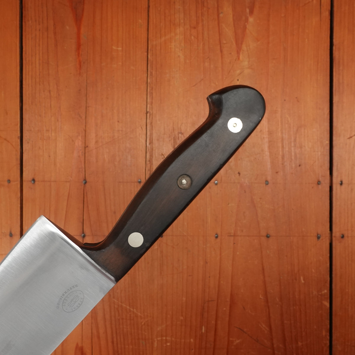 Gustav Emil Ern 12.5" Chef Hand Forged Carbon Steel Solingen, Germany 1950-70