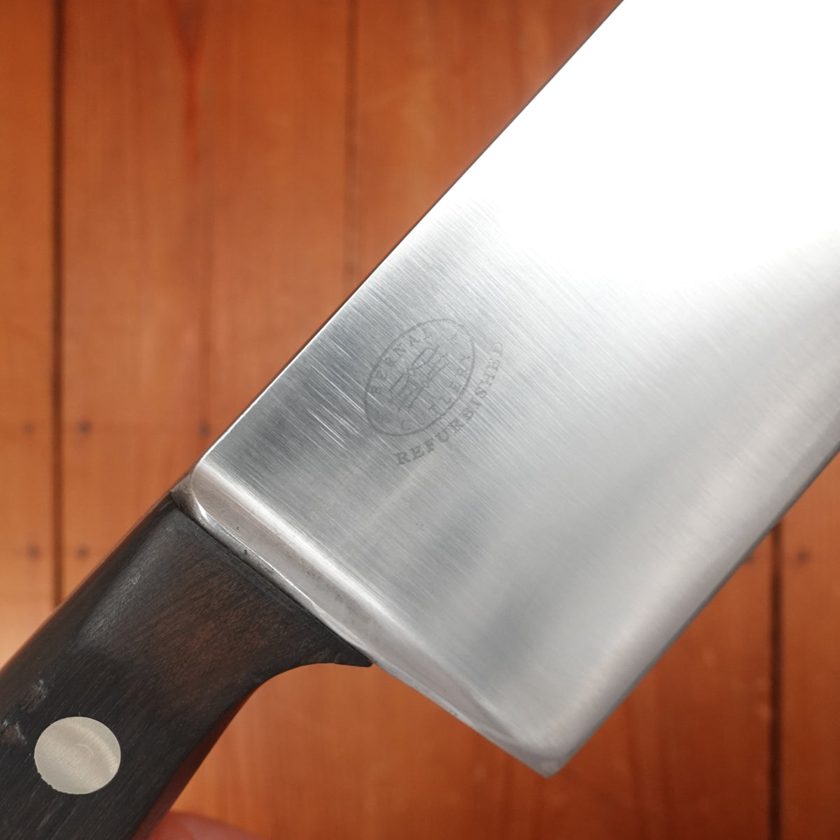 Gustav Emil Ern 12.5" Chef Hand Forged Carbon Steel Solingen, Germany 1950-70