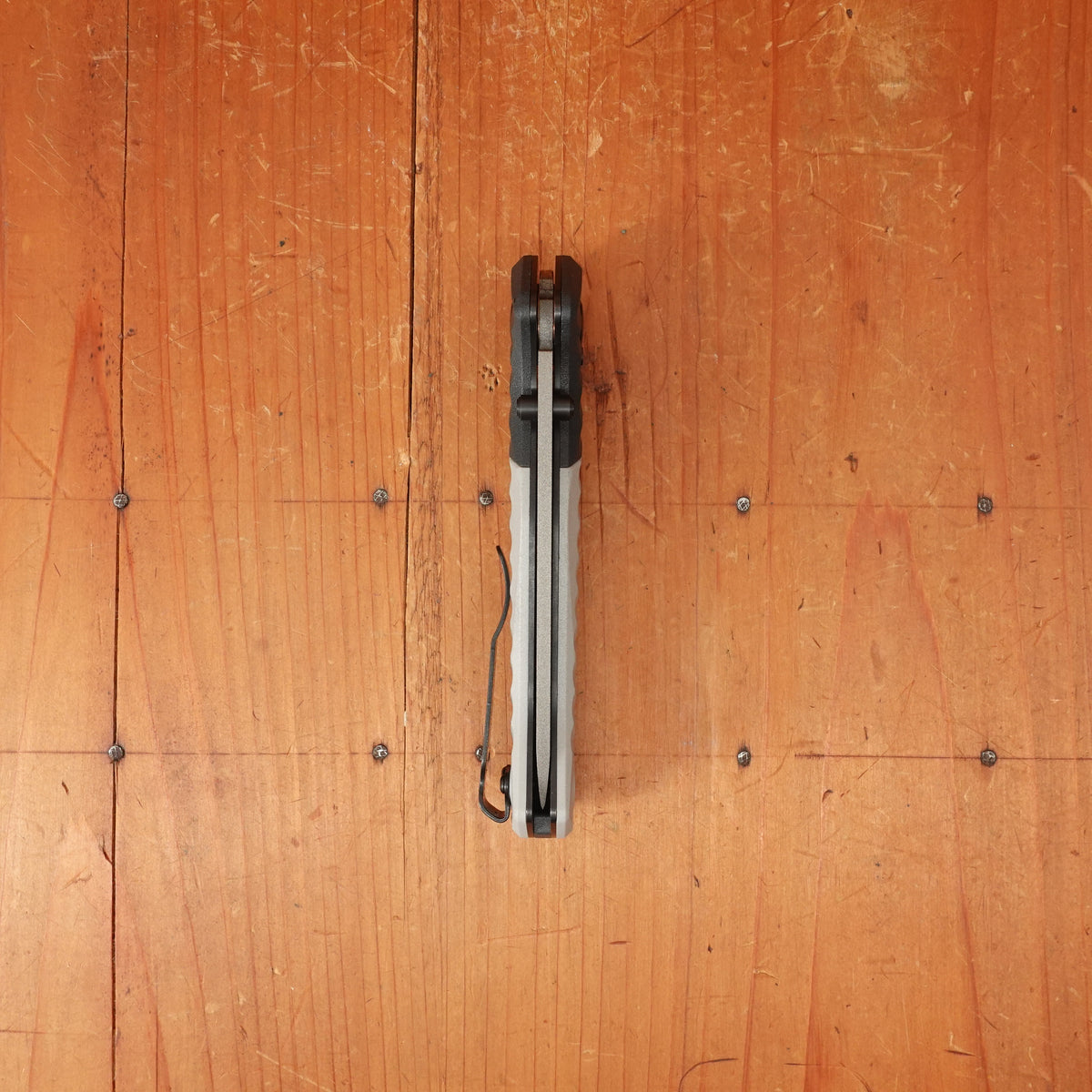 Benchmade 593GY-02 PSK Drop Point Elmax Powder Steel AXIS Assist Grivory® Tempest Gray/Storm Gray Handle