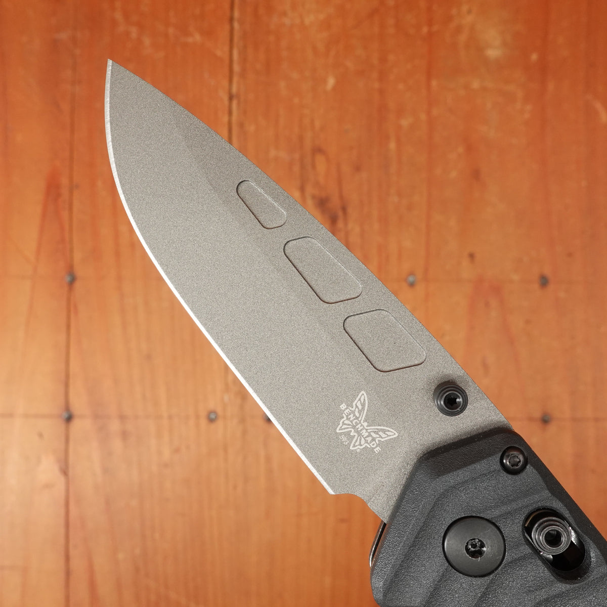 Benchmade 593GY-02 PSK Drop Point Elmax Powder Steel AXIS Assist Grivory® Tempest Gray/Storm Gray Handle