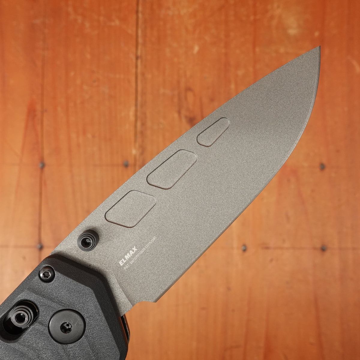 Benchmade 593GY-02 PSK Drop Point Elmax Powder Steel AXIS Assist Grivory® Tempest Gray/Storm Gray Handle