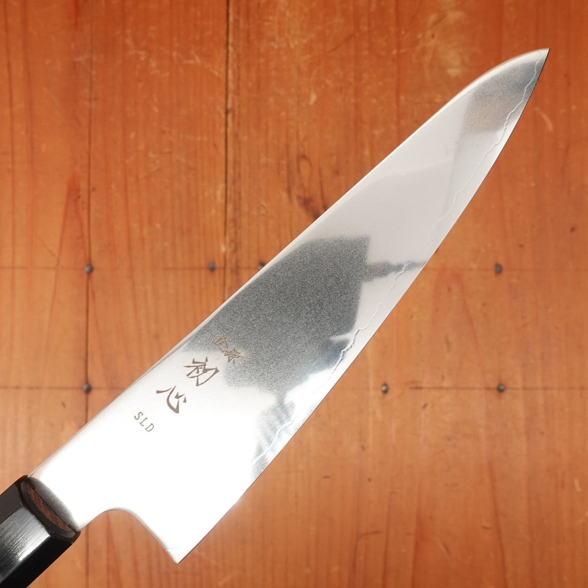 Hatsukokoro Hikari 150mm Ko-Santoku Stainless Clad SLD Hinoki Handle