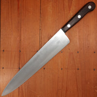 LF&C Universal 12" Light Chef Knife Carbon Steel Rosewood 1930s-60s USA
