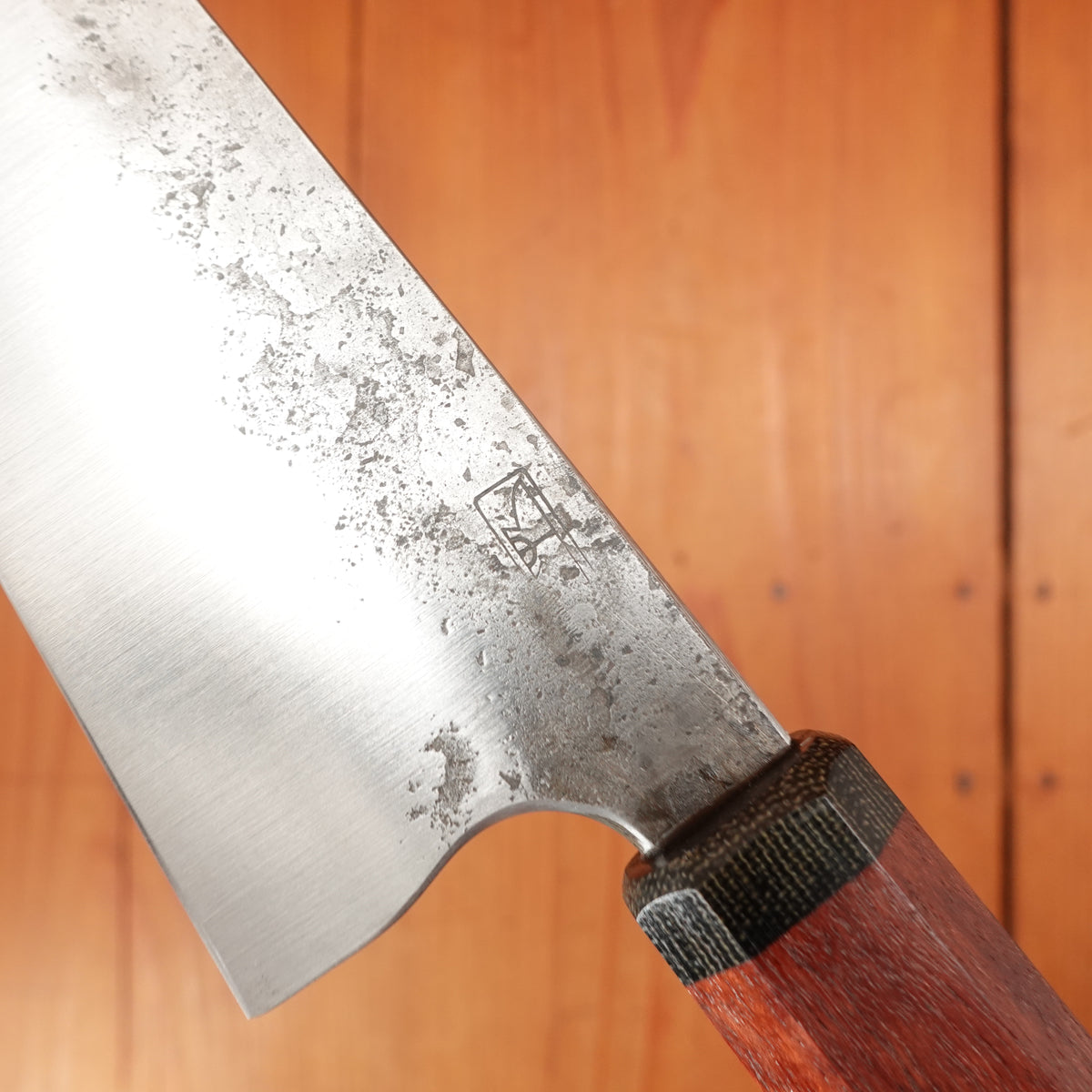 Rolin Knives 175mm Small Chef 52100 Kurouchi Eucalyptus