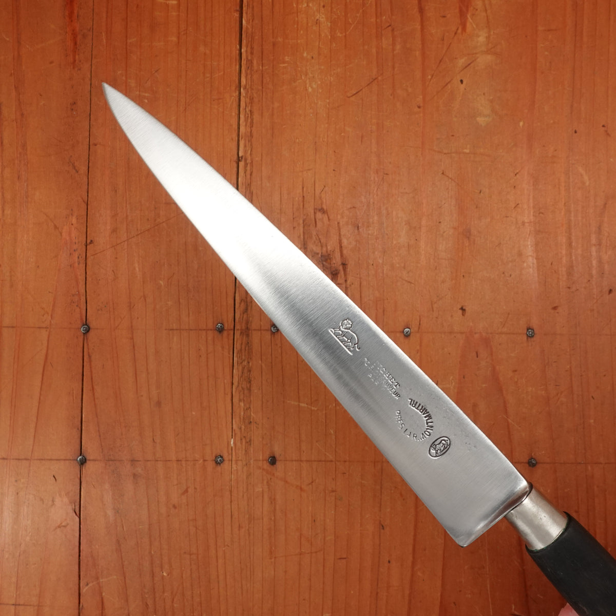 Tichet 7.5" Utility Knife Carbon Steel Paris 1890s-1920s
