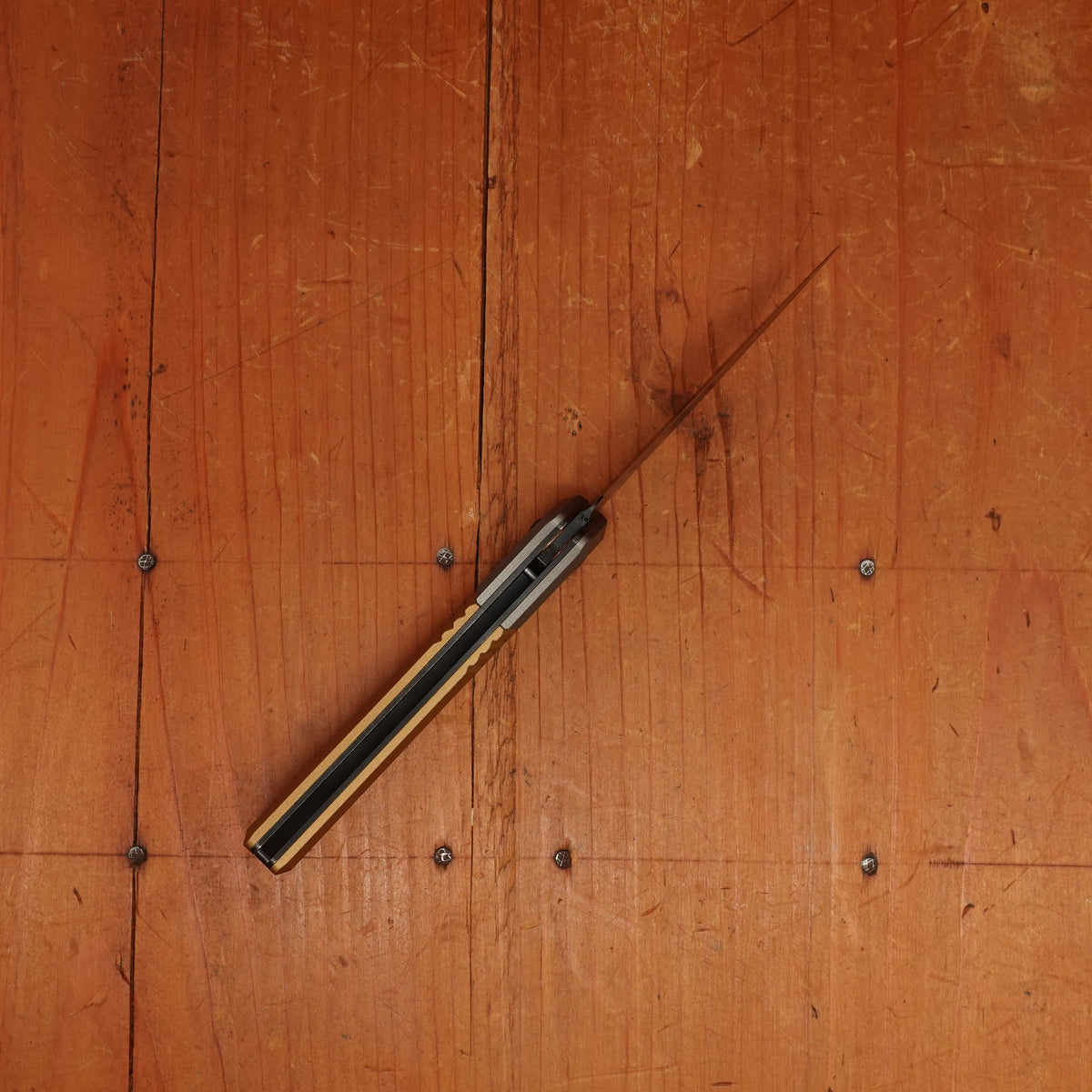Benchmade 315BK-01 Successor - Burnt Brass Aluminum - M390