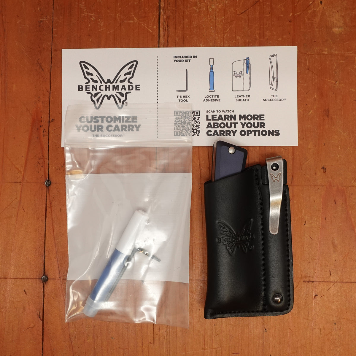 Benchmade 315 Successor - Crater Blue Aluminum - M390