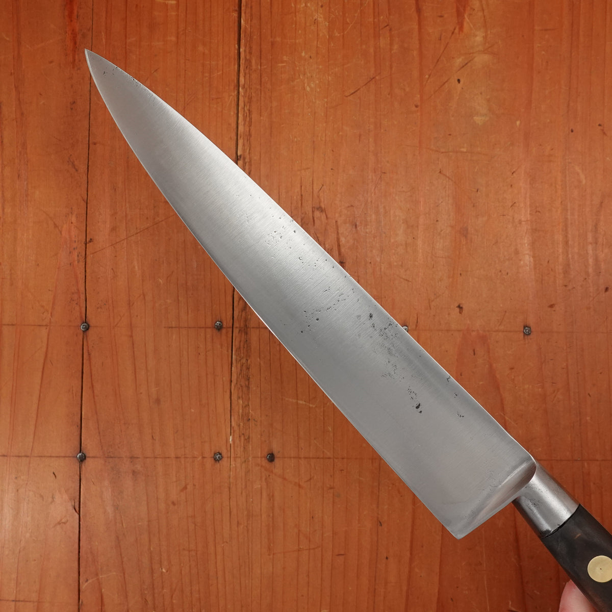 Thiers Issard 4 Star Elephant 8” Chef Knife Carbon Walnut or Pear Wood 1960’s-70s