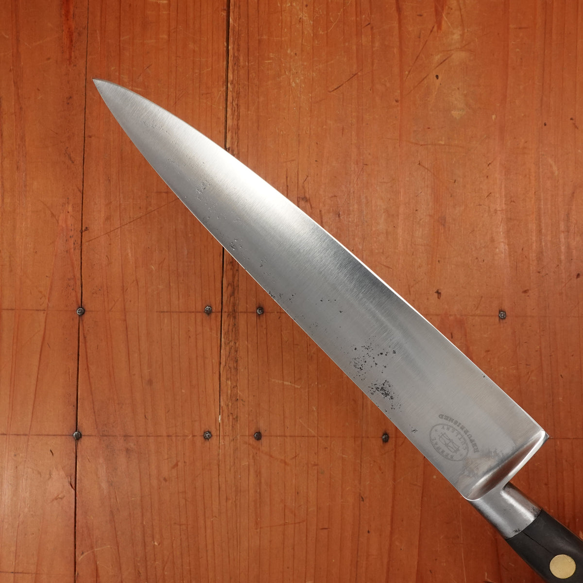 Thiers Issard 4 Star Elephant 8” Chef Knife Carbon Walnut or Pear Wood 1960’s-70s