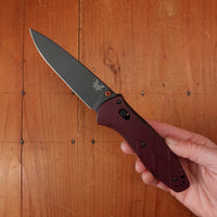 Benchmade 581BK-04 Osborne Barrage Drop Point CPM-S30V AXIS Lock Redstone Richlite Handle