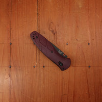 Benchmade 581BK-04 Osborne Barrage Drop Point CPM-S30V AXIS Lock Redstone Richlite Handle