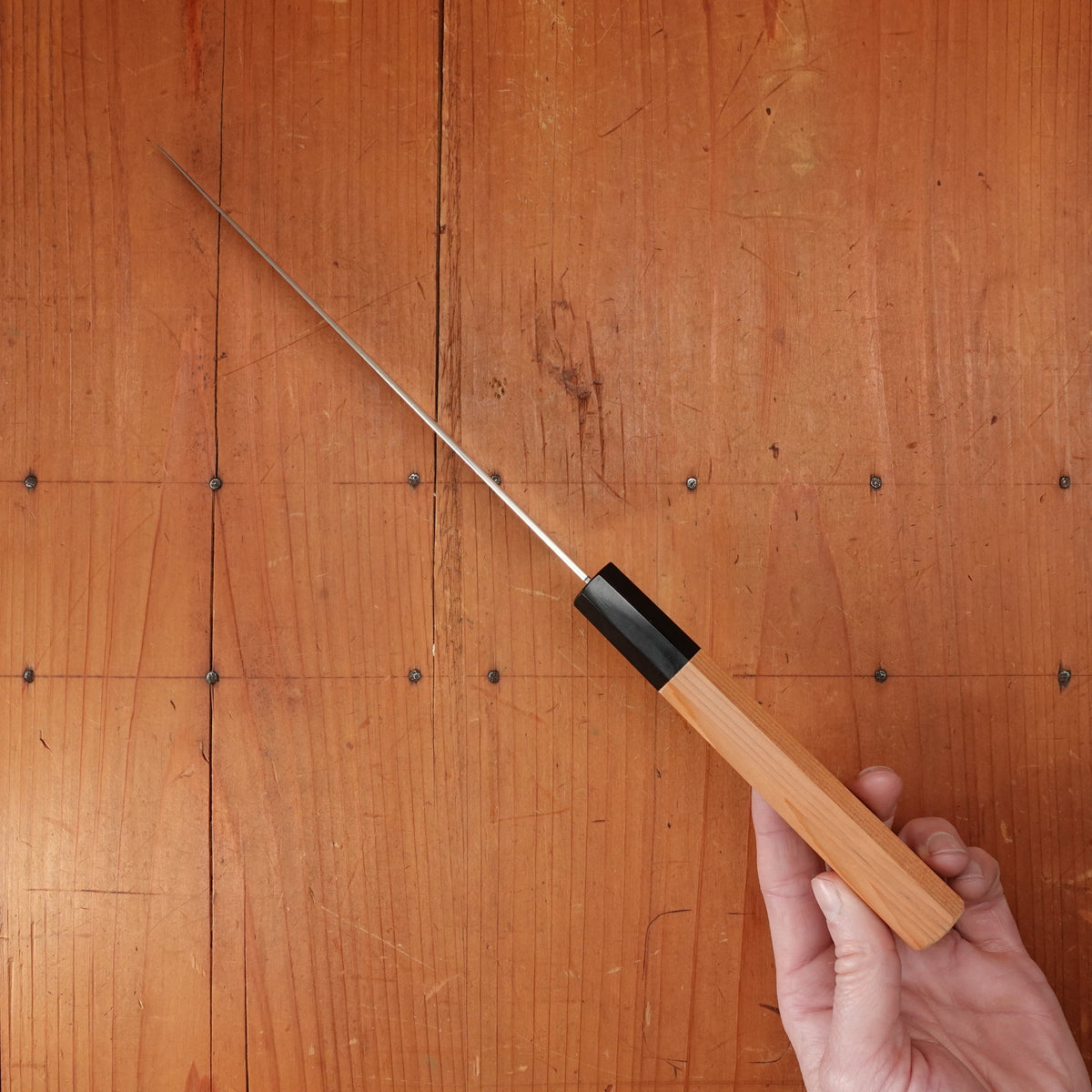 New Old Stock Konosuke Sakai HD2 180mm Wa Petty Oct Yew & Horn Handle
