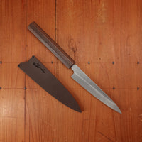 Konosuke Sanjo GS+ 150mm Petty SLD Khii Laurel Handle with Leather Sheath