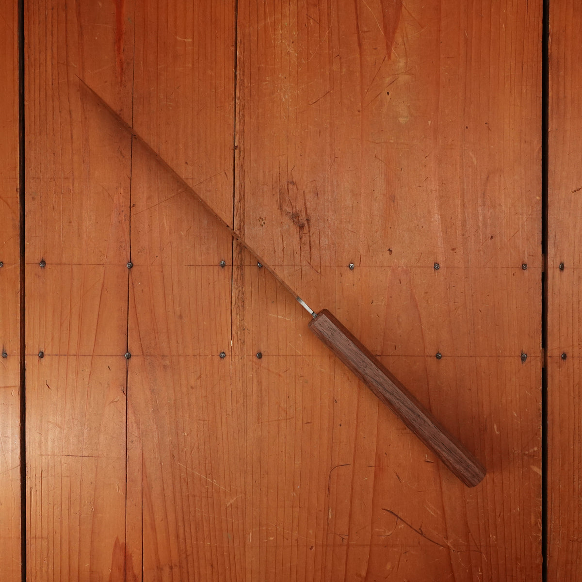 Konosuke Sanjo GS+ 210mm Gyuto SLD Khii Laurel Handle with Leather Sheath