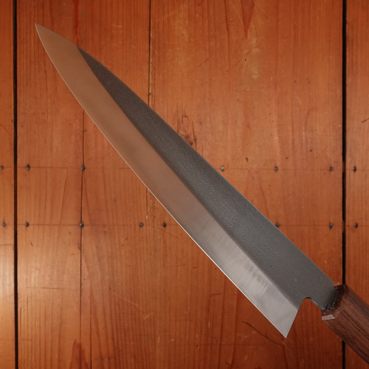 Konosuke Sanjo GS+ 210mm Gyuto SLD Khii Laurel Handle with Leather Sheath