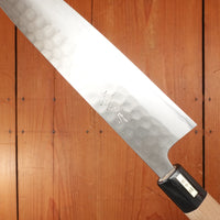 New Old Stock Yoshikane 240mm Gyuto SKD Tsuchime Ho & Horn Handle (D-Shape)
