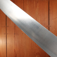 Thiers Issard Cuisine Massive / Nogent 14" Chef Knife Carbon Steel Ebony Thiers, France with Old Parts & New Assembly