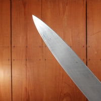 Thiers Issard Cuisine Massive / Nogent 14" Chef Knife Carbon Steel Ebony Thiers, France with Old Parts & New Assembly
