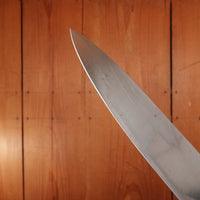 Thiers Issard Cuisine Massive / Nogent 14" Chef Knife Carbon Steel Ebony Thiers, France with Old Parts & New Assembly