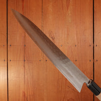 New Old Stock Yoshikane 240mm Gyuto SKD Tsuchime Ho & Horn Handle (D-Shape)