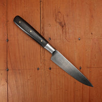 BC Historically Inaccurate J Russell 4.25" Paring Knife Carbon Steel Integral Bolster Rosewood Handle USA