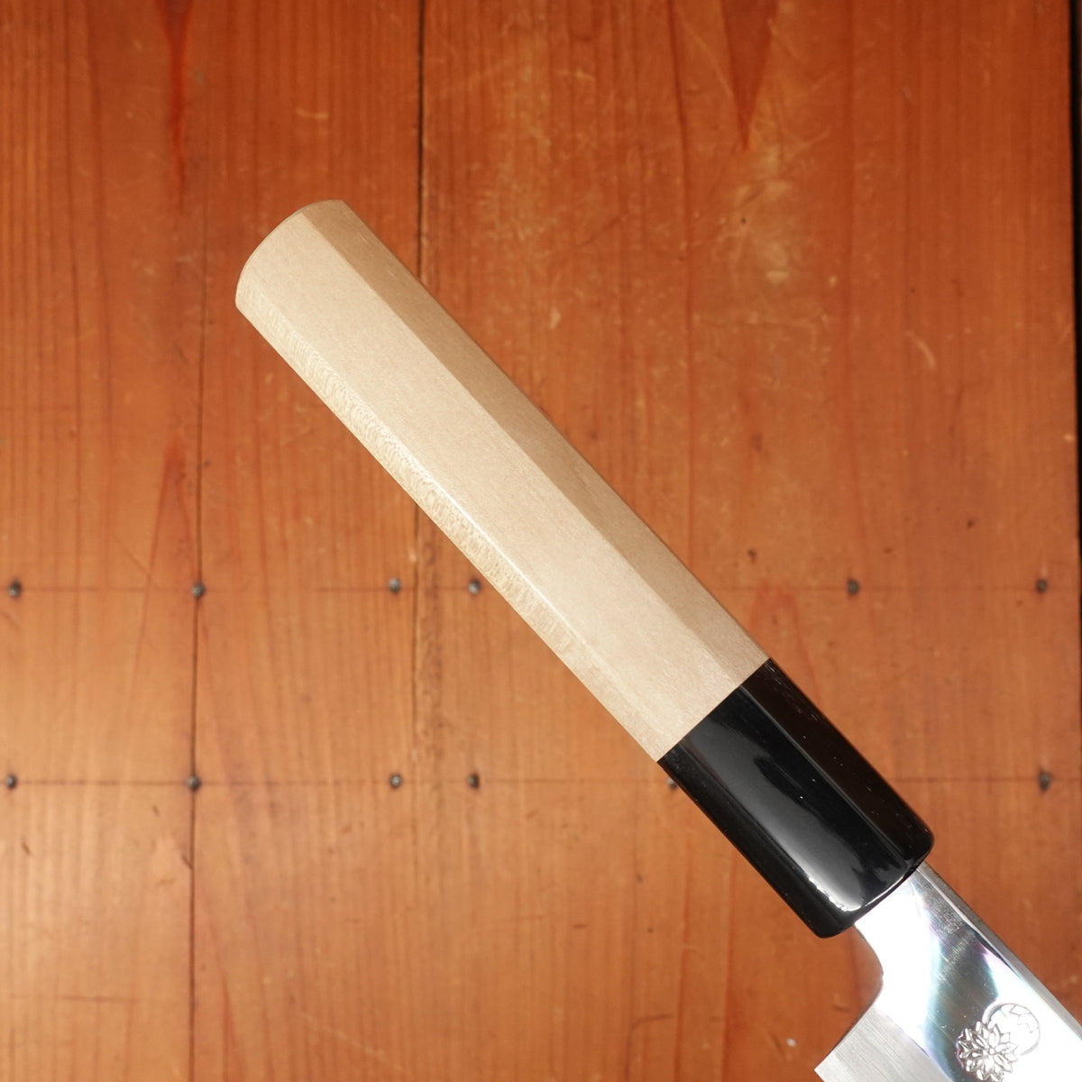 Sakai Kikumori Choyo 150mm Petty Shirogami 2 with Saya