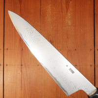 Sakai Kikumori Kikuzuki Uzu 210mm Gyuto Aogami 1 with Saya