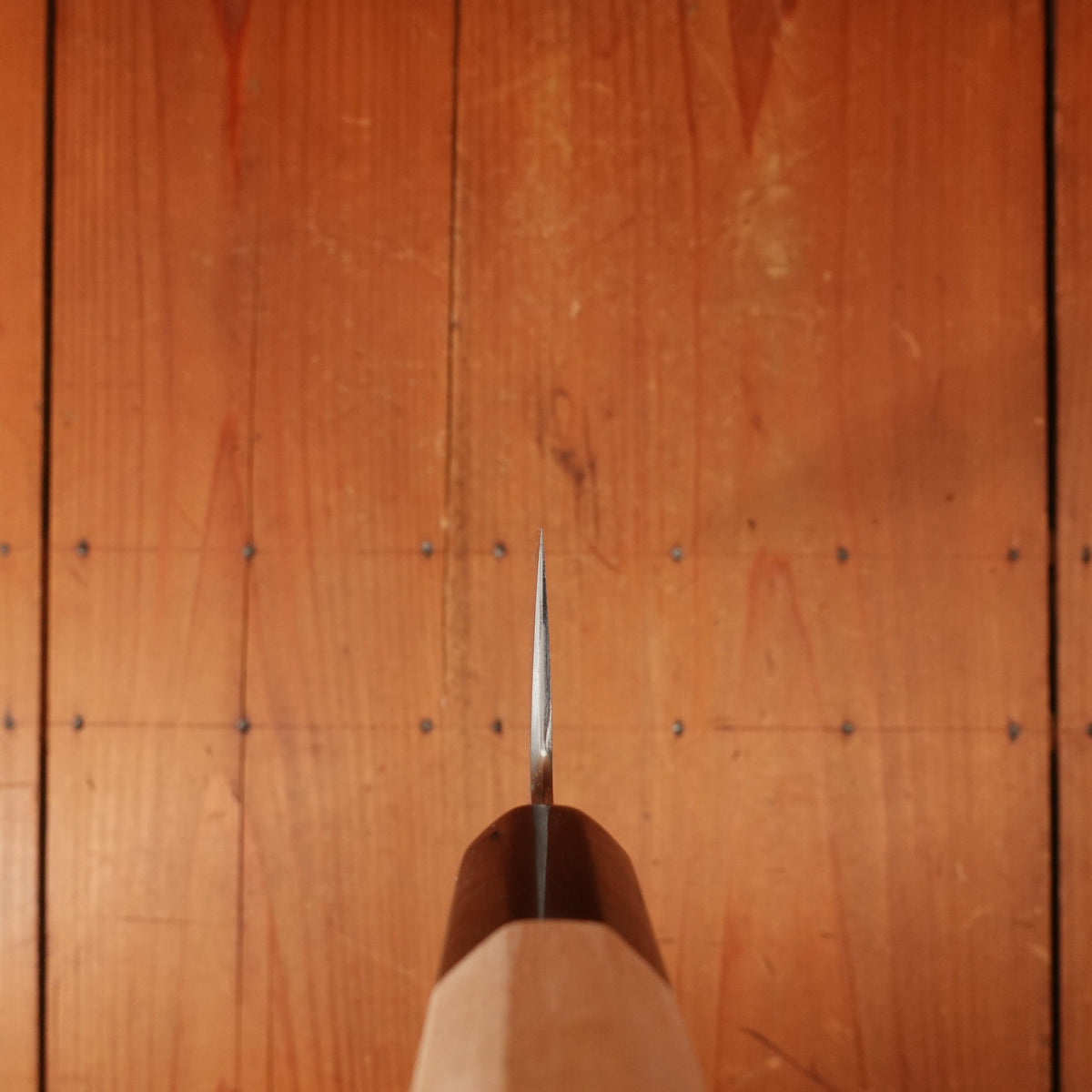 Sakai Kikumori Kikuzuki Uzu 210mm Gyuto Aogami 1 with Saya