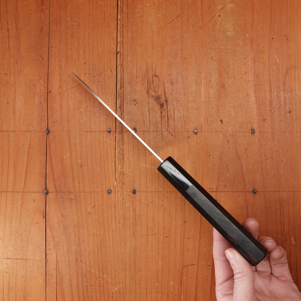 Nigara Hamono 120mm Petty STRIX Ebony Handle