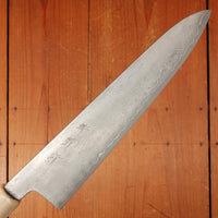 Sakai Kikumori Nakagawa Seiun 240mm Gyuto VG10 Ebony with Saya