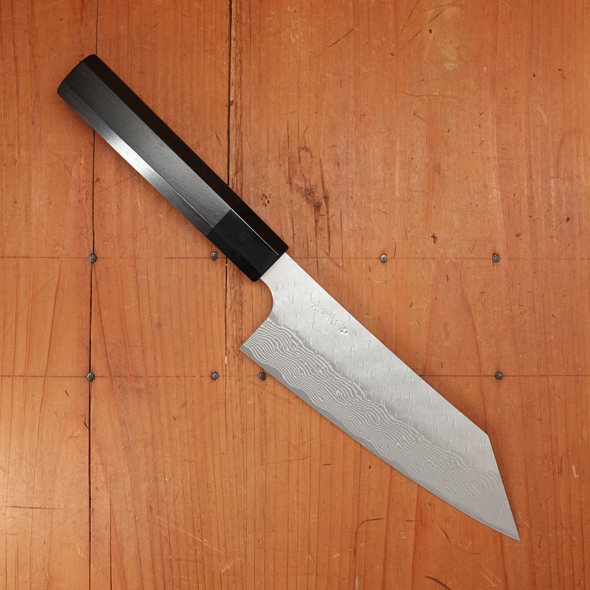 Nigara Hamono 180mm Bunka STRIX Ebony Handle