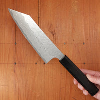Nigara Hamono 180mm Bunka STRIX Ebony Handle