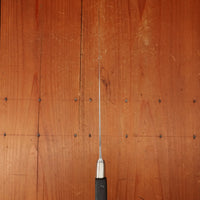 J.A. Henckels 7.25" Semi-Flexible Nogent Style Slicer 101-7" Carbon Steel Fruitwood 1920s-30s *lead warning*