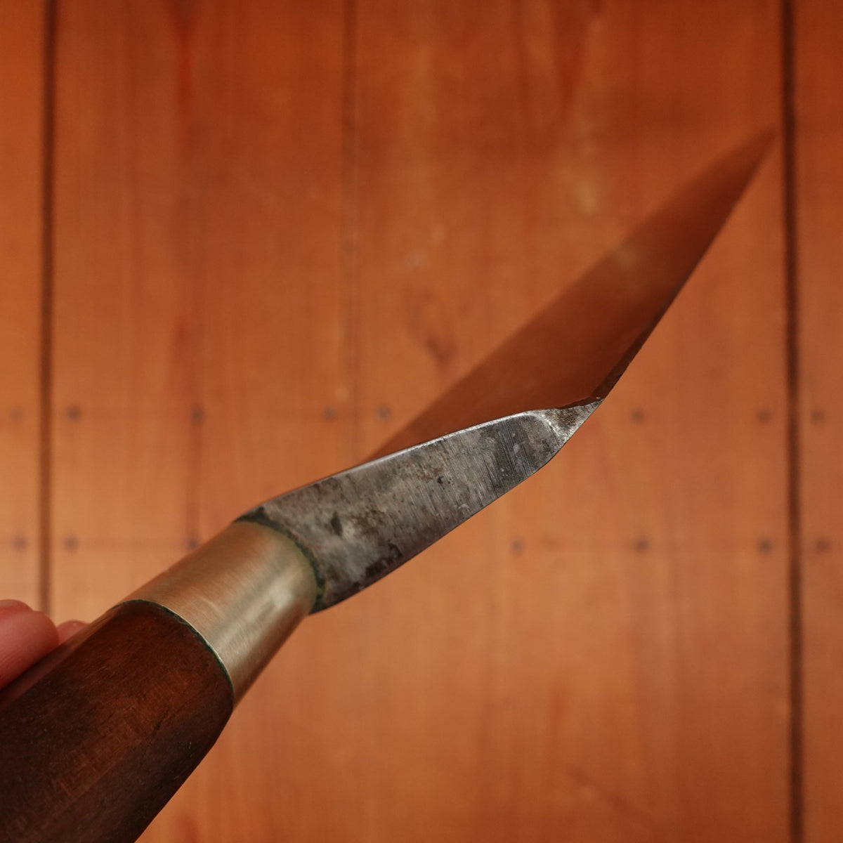 Sabatier La Trompette 12" Nogent Chef Knife Carbon Steel M Pouzet Era 1920-40