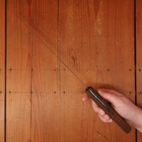 I Wilson 10" Bullnose Carbon Steel & Beechwood Sheffield 1890-1920s