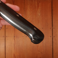 Refurbished J.A. Henckels 14.5" Chef Knife Carbon Steel Solingen Germany Transitional Late 1960s