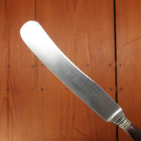 J A Henckels Buckels Knife and Fork Luncheon Set of 5 Carbon Steel Horn 1900-1920