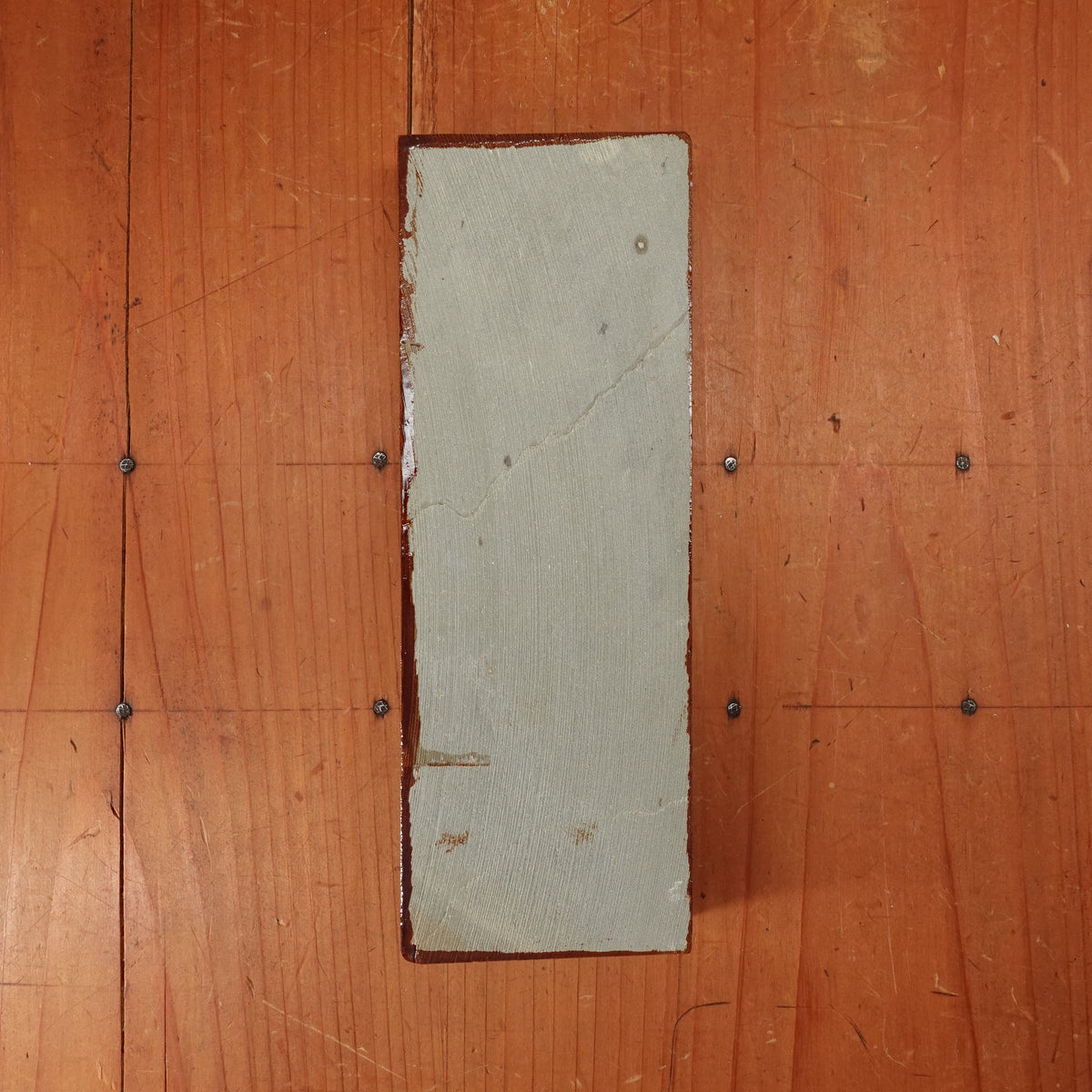 #757 Aiiwatani Asagi Kan Goma Hard Fine N Fussy 4.5 Hard 4.5+ Fine Mirror Finisher Tennen Toishi Natural Stone NOS Honyama - 638g