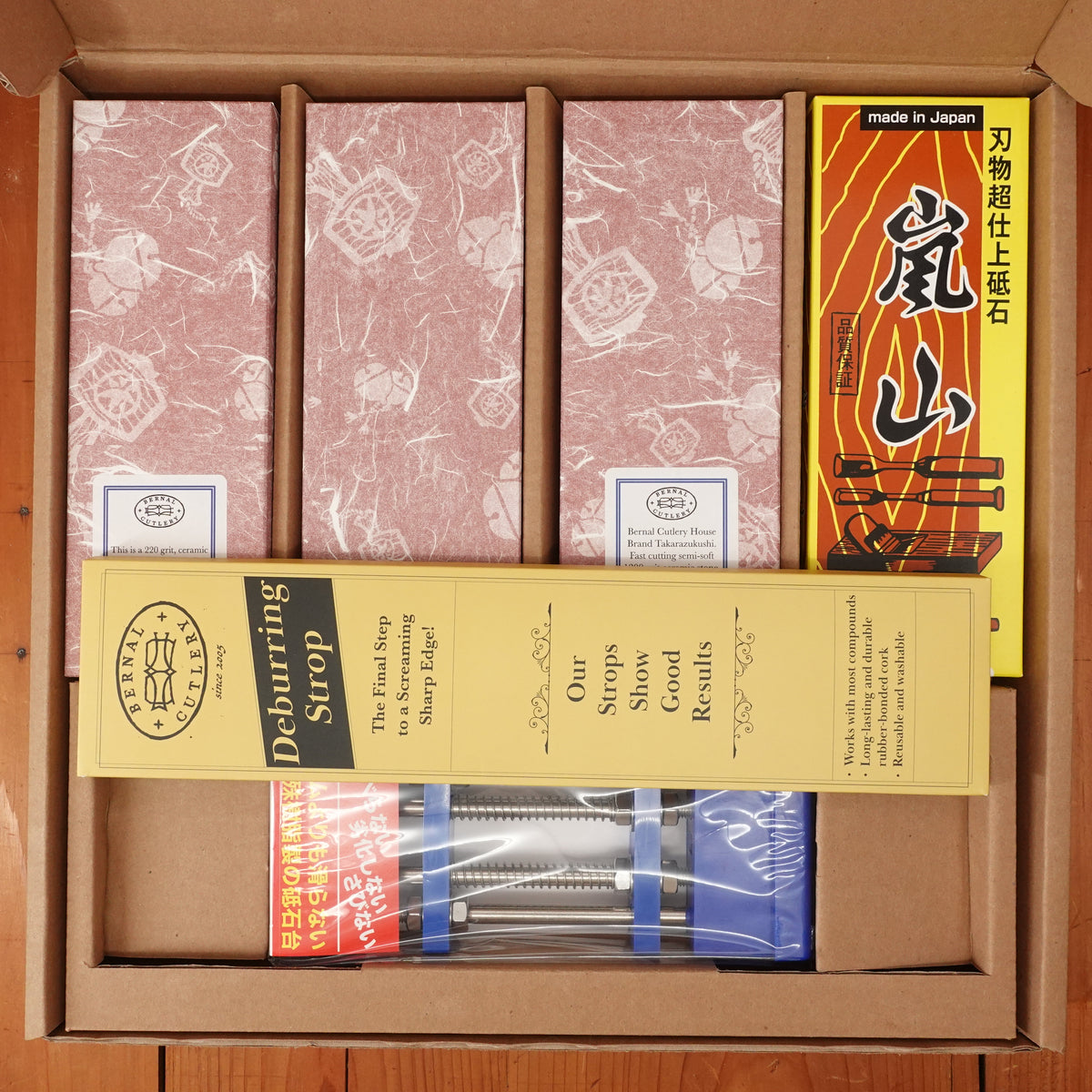 Bernal Cutlery Complete Whetstone Sets - 6 Pieces